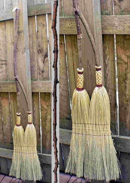 Double featured witch broom